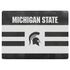 Michigan State University Black and White Stripes Surface Laptop 2 Skin